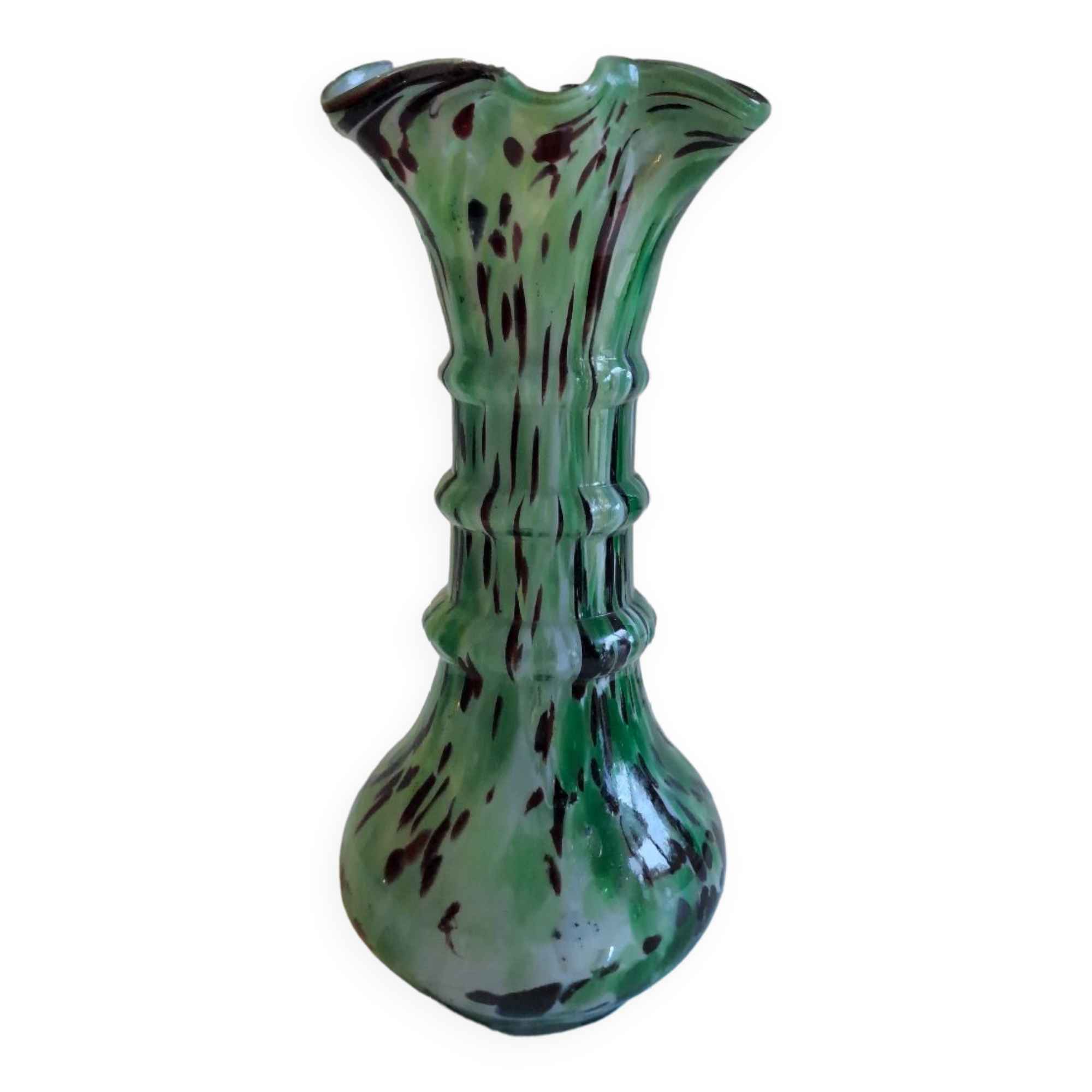 Clichy glassware vase
