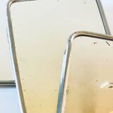 Collection of 3 vintage barber mirrors