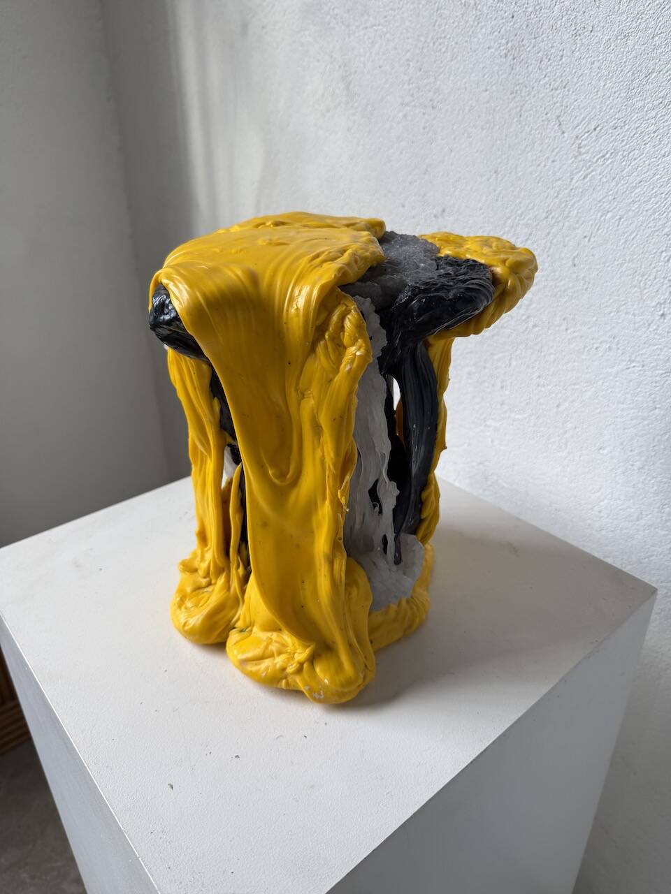 Resin fish sculpture