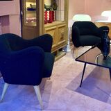 Pair of ERTON armchairs by Henri CAILLON