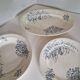 Lot De 3 Plat Terre De Fer