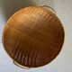 Panier rond en bambou asiatique