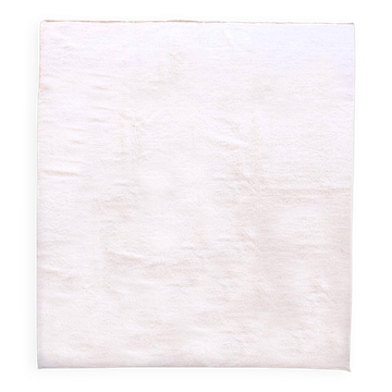 Modern Plain White Rug - 448 x 314 cm