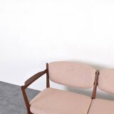 Canapé en teck norvégien par Fredrik A. Kayser et Adolf Relling pour Arnestad Bruk