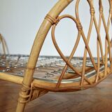 Trash 60s rattan bed