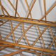 Rattan magazine rack