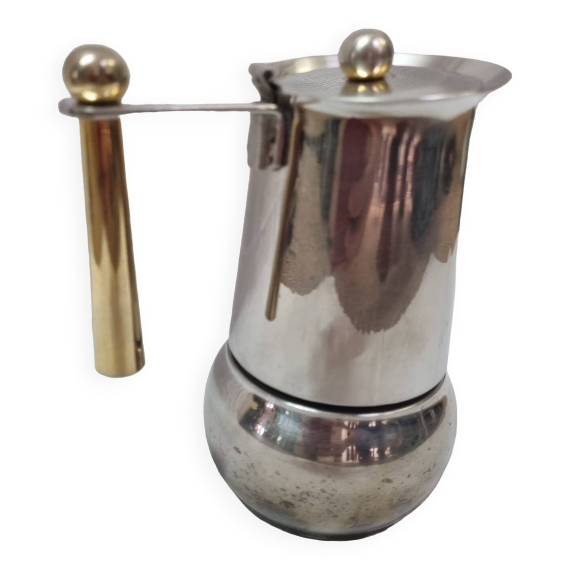 GB Ketty gold stainless steel Italian coffee maker