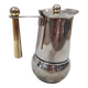 GB Ketty gold stainless steel Italian coffee maker