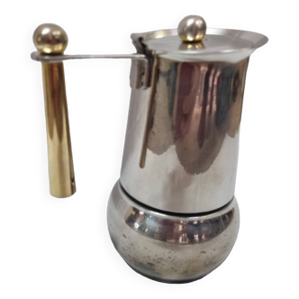 GB Ketty gold stainless steel Italian coffee maker