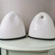 Ensemble de 2 lampes de table design, Bruno Gecchelin pour iguzzini  Lampe Lalea 1977