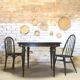 Louis XVI style extendable round table