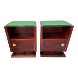 Pair of bedside art deco
