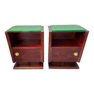 Paire de chevet art deco
