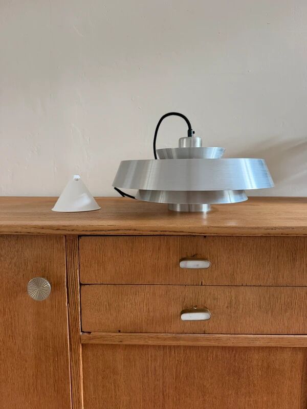 Vintage Fog & Morup Nova pendant - Brass - Jo Hammerborg - Danish design lamp
