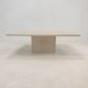 Italian Travertine Coffee Table, 1980's