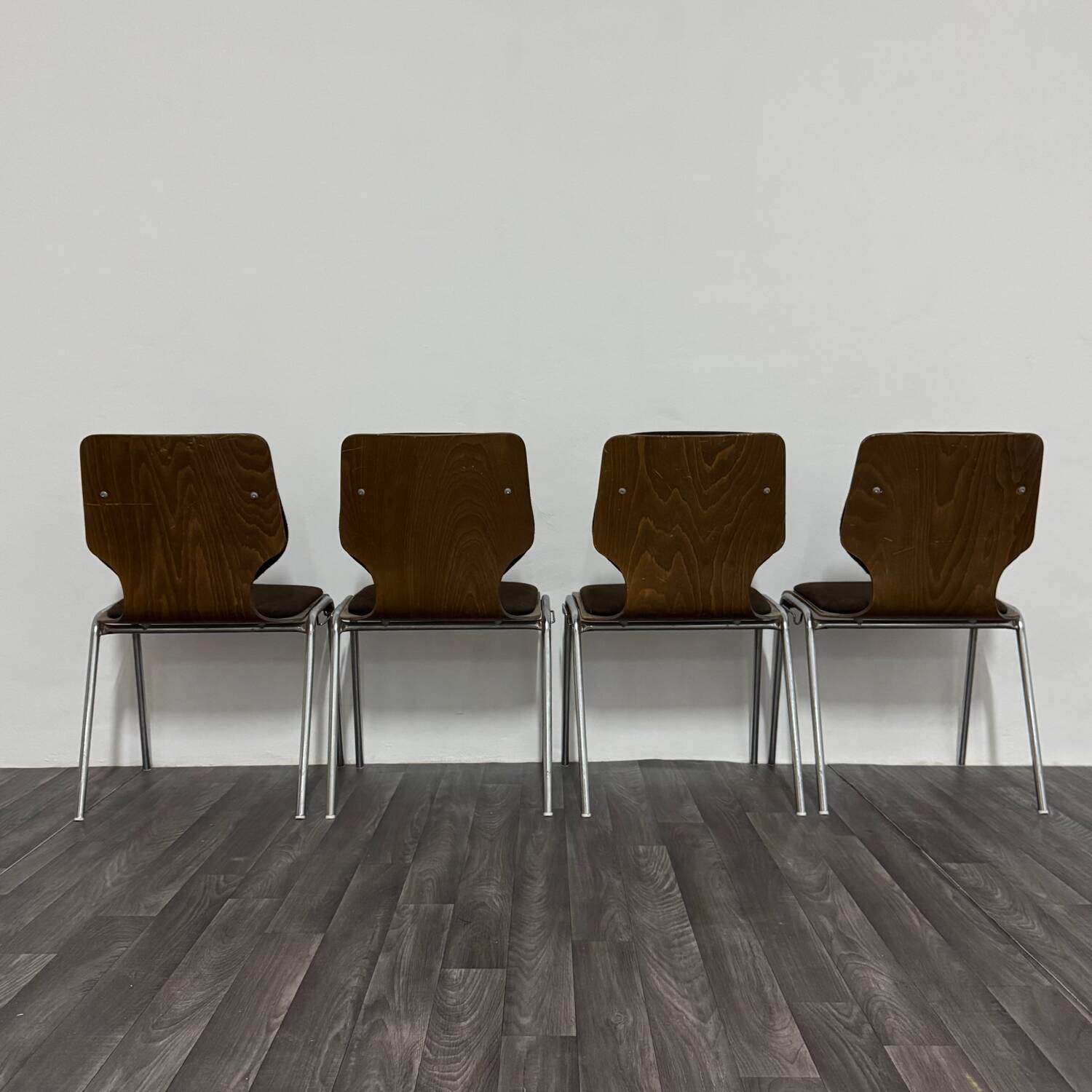 Carlo Ratti Style Set Da Pranzo 4 Sedie Design Modernariato Anni ‘70