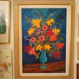 Table bouquet of flowers