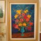 Table bouquet of flowers