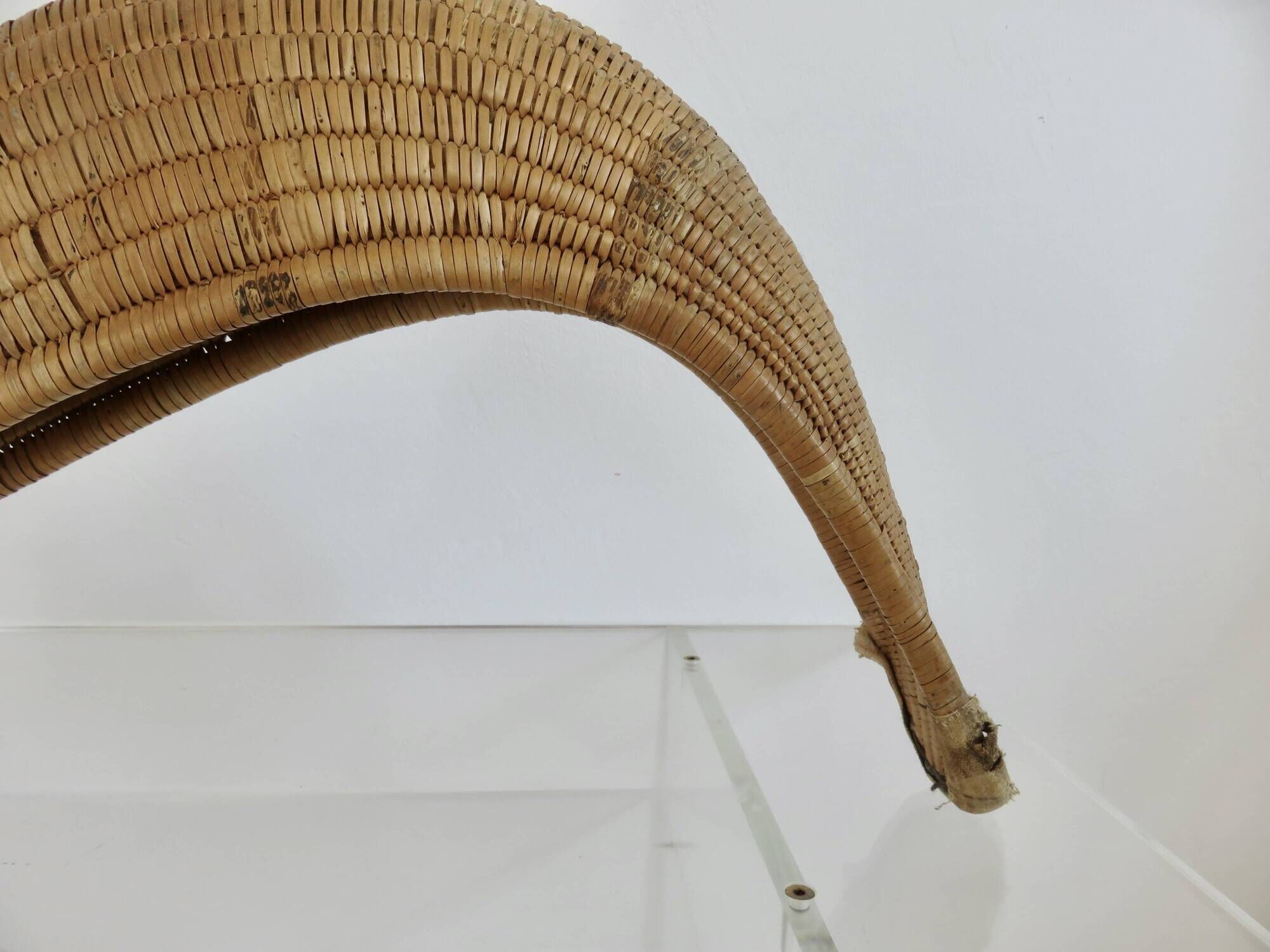 Old chistera, large glove, 62cm, Basque Country, cesta punta, jai alai
