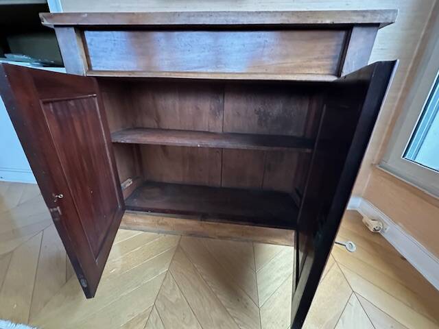 Mahogany buffet and mahogany veneer
