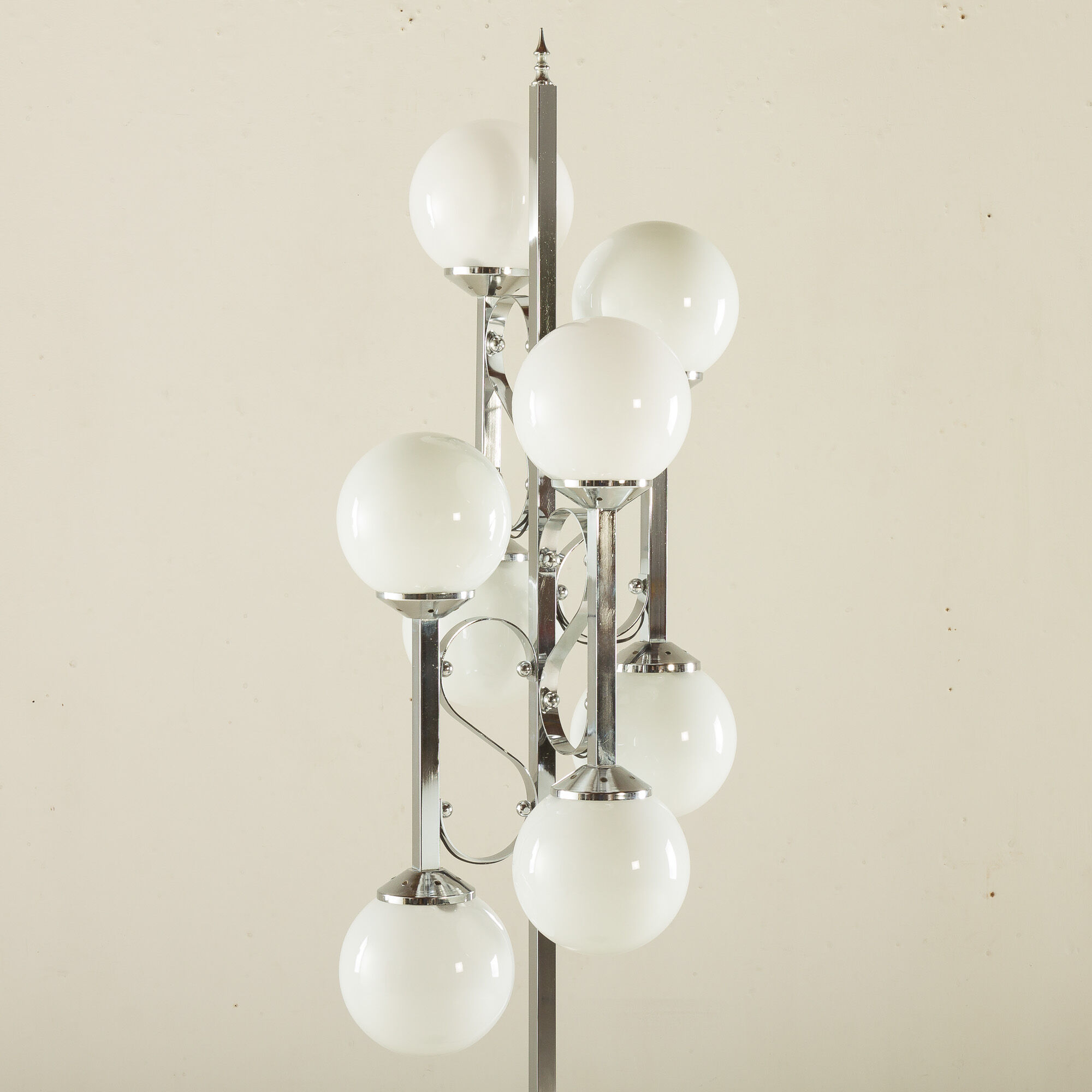 Lampadaire italien des années 1970.