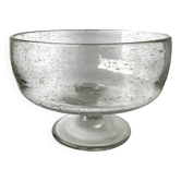 Biot sangria cup in artisanal bubble-blown glass