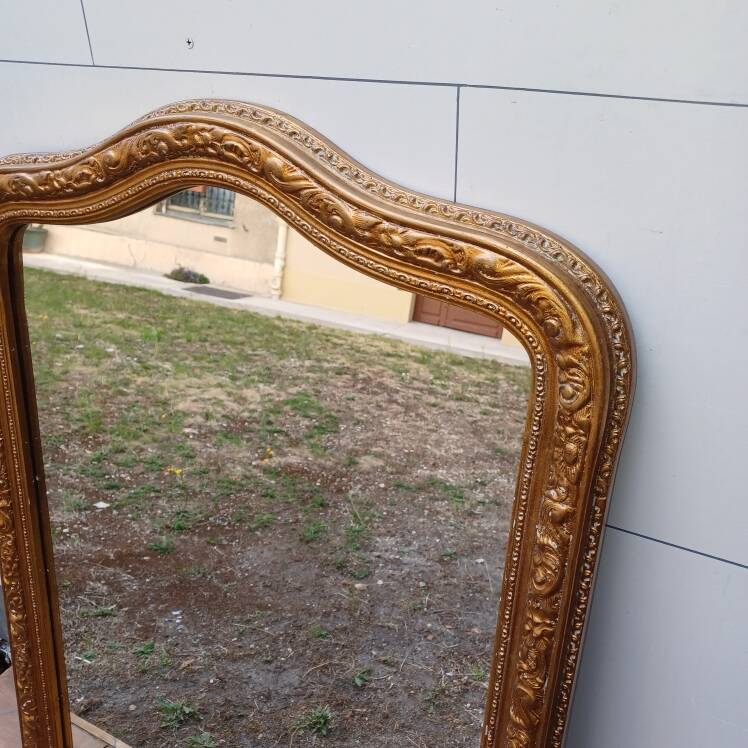 Cm x miroir louis-philippe dore ( 95cmx 65cm )