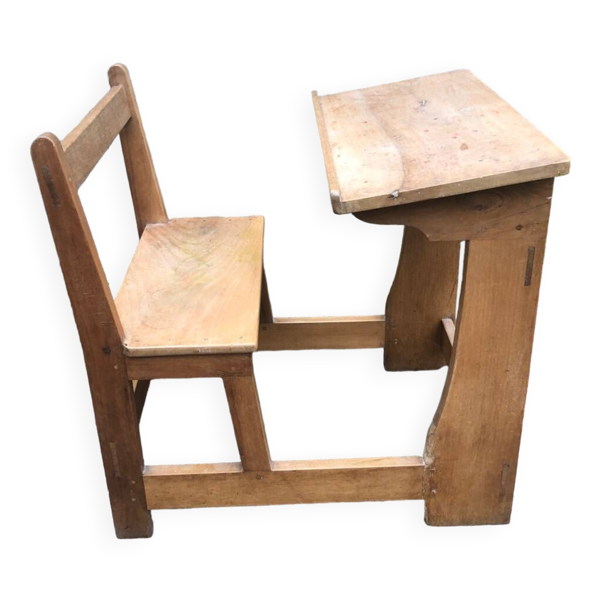 Pupitre vintage d’écolier