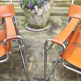 Pair of armchairs Marcel Breuer Wassily fasem 1983