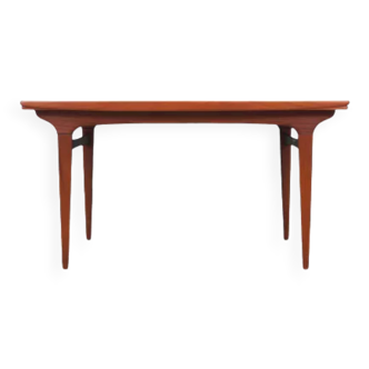 Teak table, Danish design, 1960s, designer Johannes Andersen