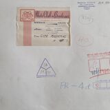 Vintage black and white photograph of Cité Moderne, framed, 42 x 52 cm.