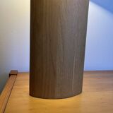 Solid oak floor lamp by Habitat