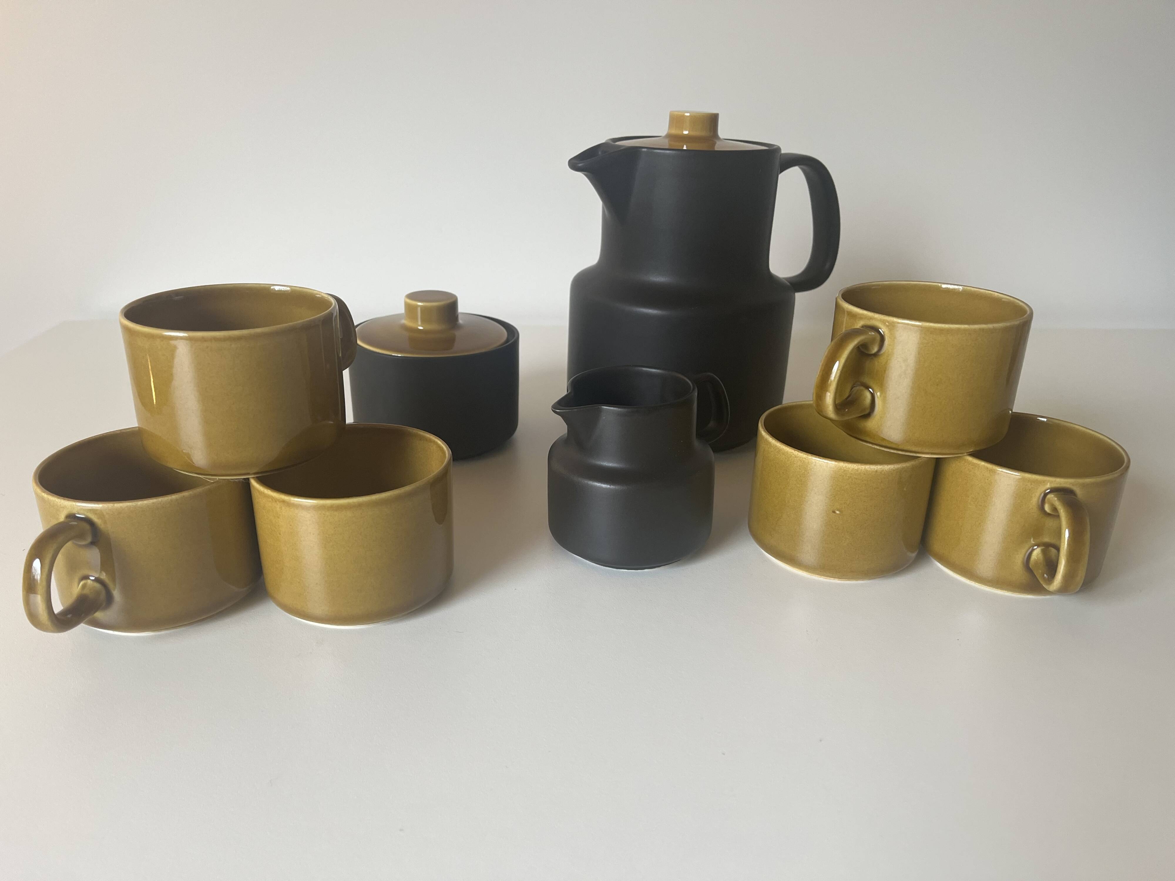 70s/80s coffee service from the Melitta Germany brand