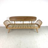 Vintage sofa ercol studio - blond and pink