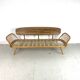 Vintage sofa ercol studio - blond and pink