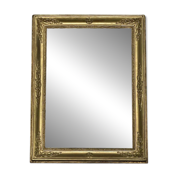 Antique mirror, gilded frame, circa 1830