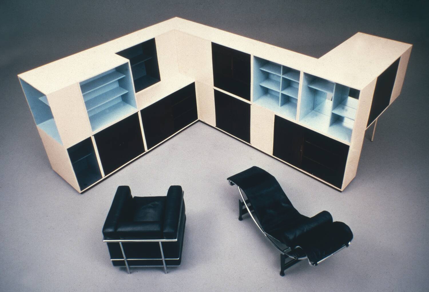Furniture photography by Le Corbusier and Charlotte Perriand