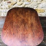 Table d'appoint vintage en bois , circa 50's