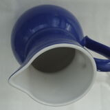 Blue pitcher