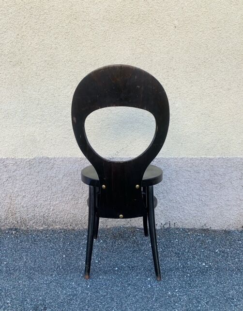 Baumann black chair