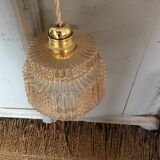 Glass pendant light