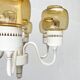 Swedish mid-century chandelier T526 with amber glass by Hans-Agne Jakobsson for Hans-Agne Jakobsson Ab, 1960s.