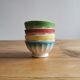 Service of 4 earthenware bowls from Badonviller