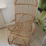 Rocking chair rattan
