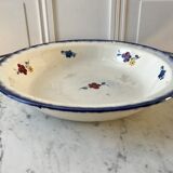 Hollow dish digoin sarreguemines model "mary lou" 40s