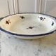 Hollow dish digoin sarreguemines model "mary lou" 40s
