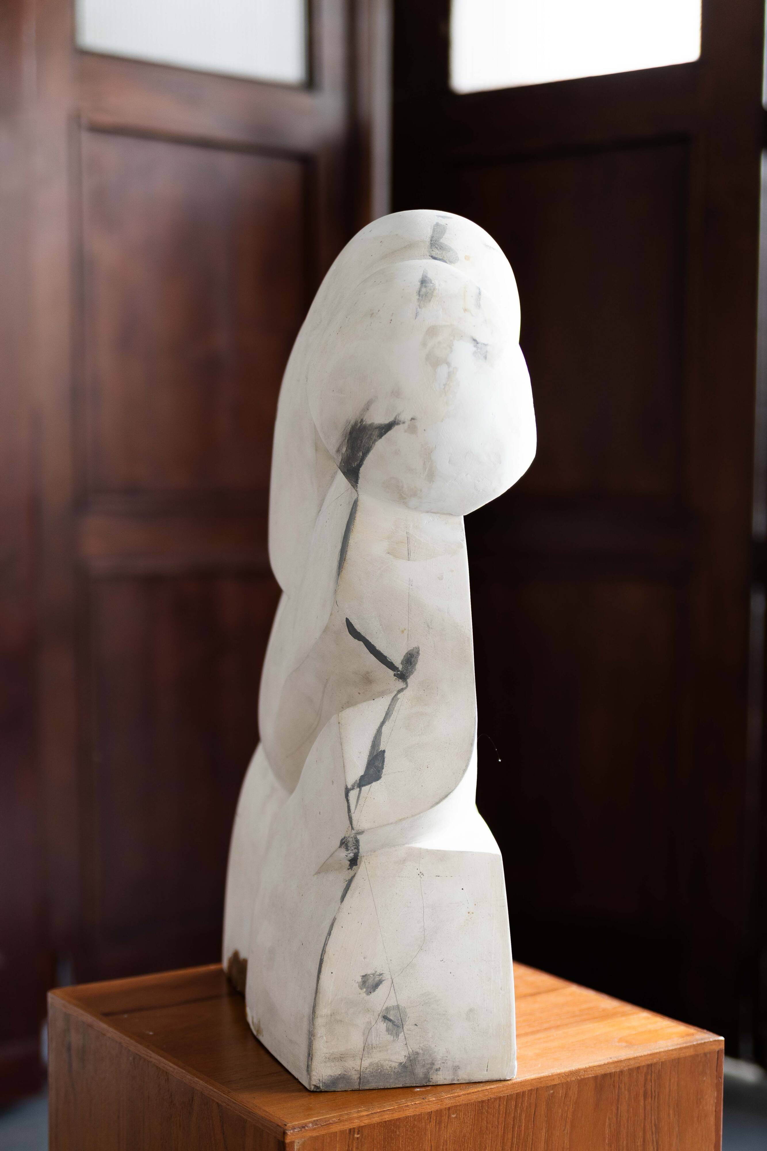 Sculpture 'Then and now' by Pol Spilliaert, Belgium, 2001-2003