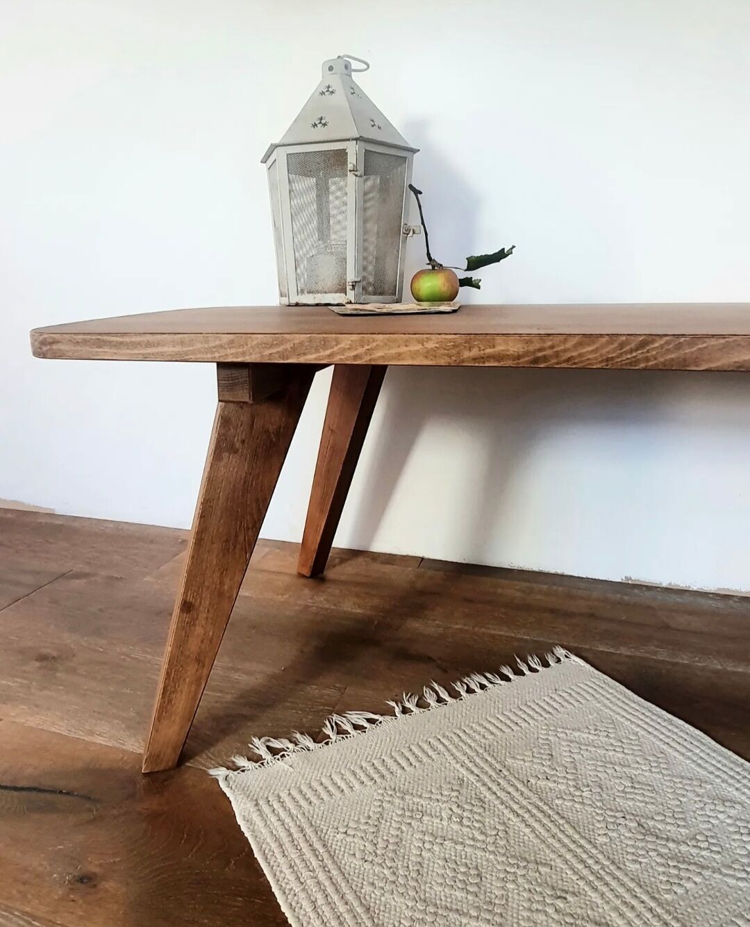 Solid wood coffee table