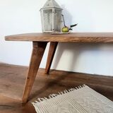 Solid wood coffee table