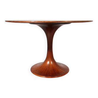 Luigi Massoni Clessidra dining table Mobilia Italy 1959